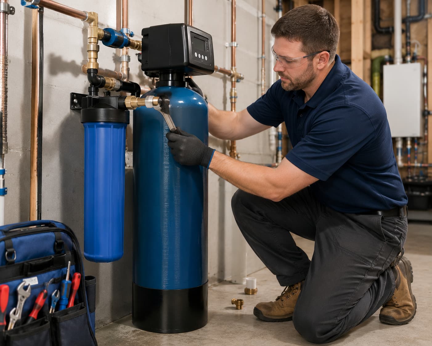 water filtration equipment installation in Spokane, WA