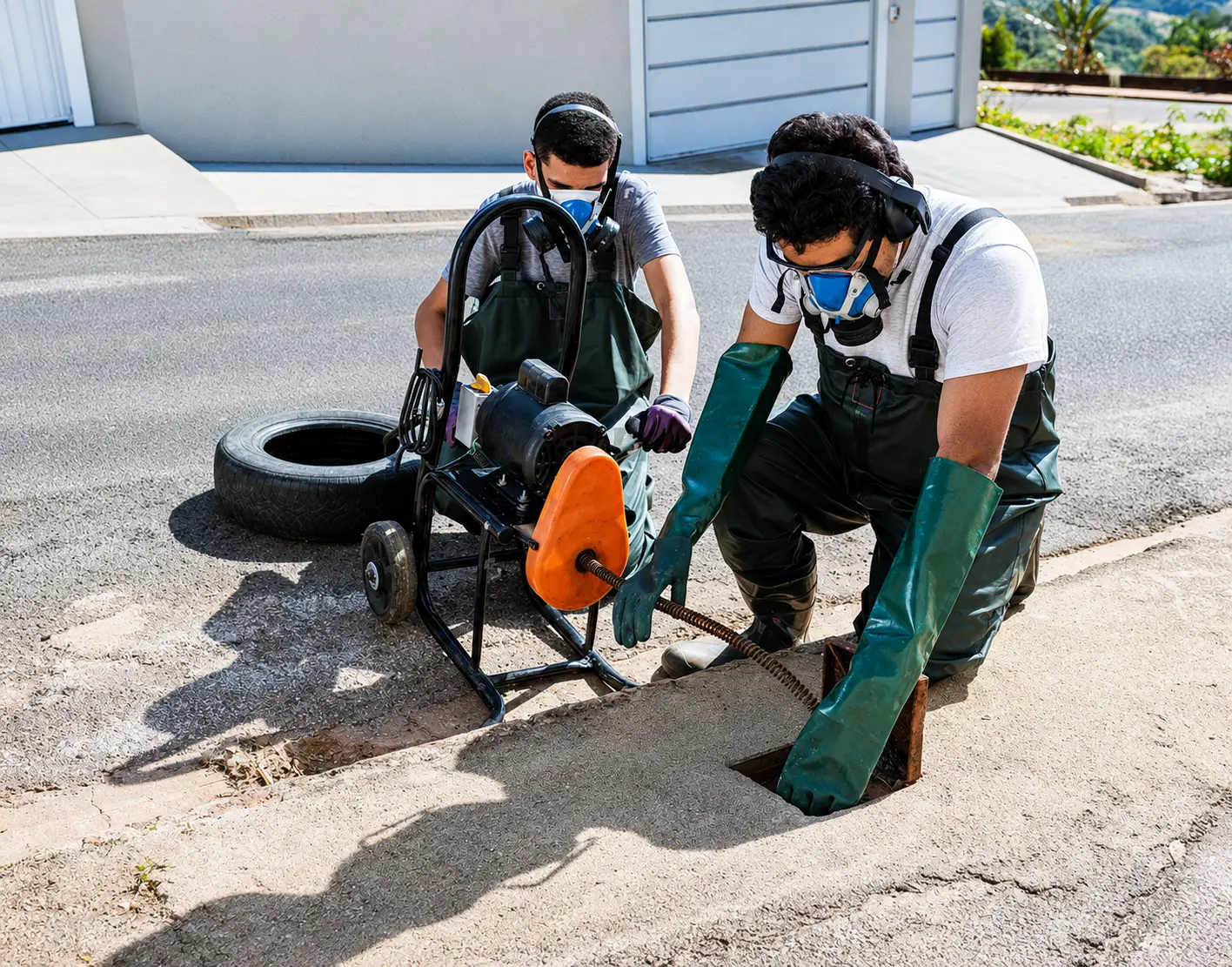 Commercial Main Drain Cleaning